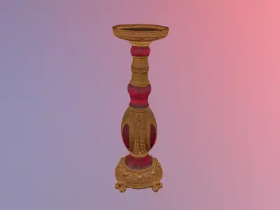 Decorative Candle Holder 3D model