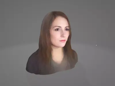 Character No 6  Not Rigged 3D model Low-poly 3D model