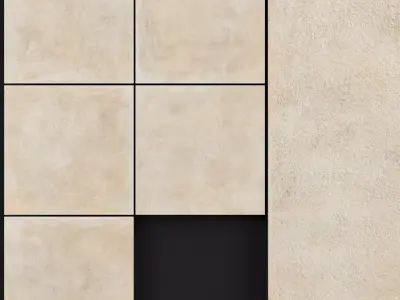 Keros Cotto Beige 800x800 3D model