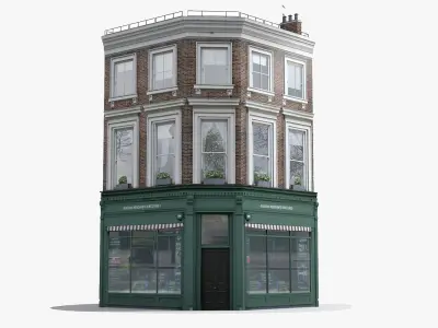  Realistic London City House Collection 