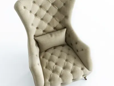 Armchair Aidan Gray 3D model