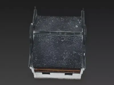 Traditional Southern Chinese Two-Story House 3D Model Low-poly 3D model