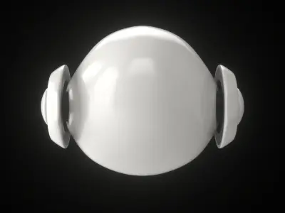 Robot ball 3D model buy