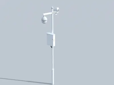 Outdoor Security Surveillance Camera 3D model
