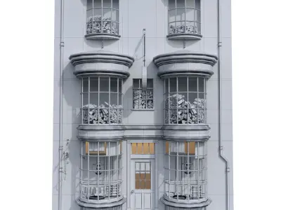 Ollivanders Wand Shop  3D model