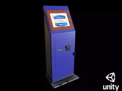 piwi terminal Low-poly 3D model