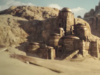 The Lost Temple 3D model