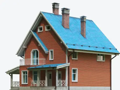 Residential House 55 3D model