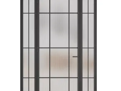 Entrance door set250 3D model