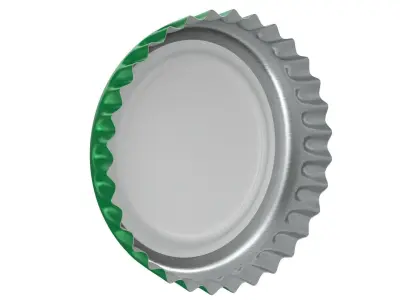 Sprite Bottle Cap 3D model