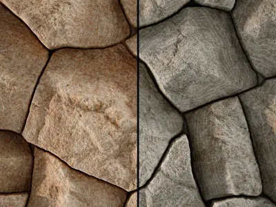 Stone Wall 25 - Seamless Texture