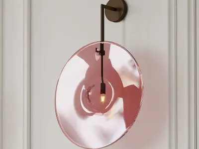 Orbe Wall Lamp by Veronese Paris 3D model
