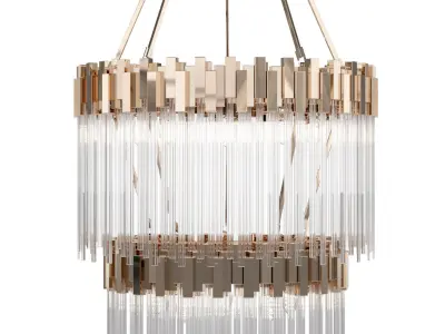 MATRIX 309C14HG 14-LIGHT CHANDELIER  3D model