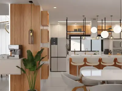Kitchen 3D model 14