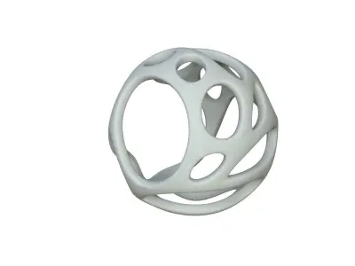 SciFi Cube Object No 21954 Low Poly Shape Texture