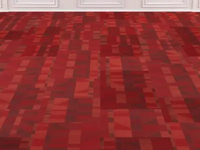 Wall to Wall Carpet Tile No 5 3D model