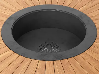 Fire Pit 04 3D model