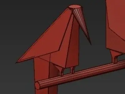 Moooi Perch Light Branch Grande 3D model