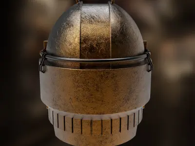 Dead Space - Isaac Clarke helmet 4  3D model