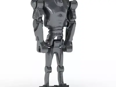 LEGO Minfigure Battle Droid B3 3D model