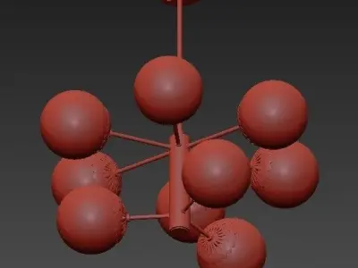 Mitzi Paige 6 Light Chandelier 3D model