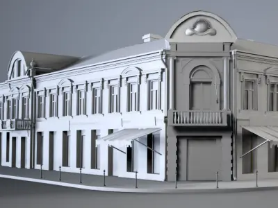 Old Corner House    3D model