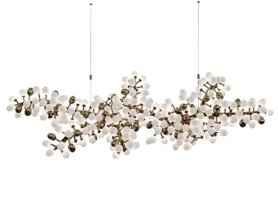 Hudson furniture HORIZONTAL VALIANT Chandelier 3D model
