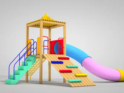 Playground Due 3D model