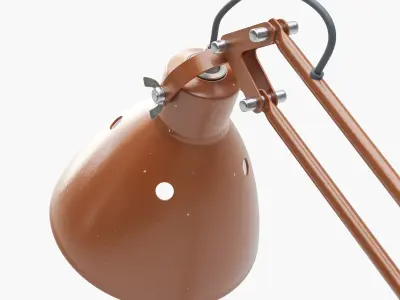 Vintage Desk Lamp 3D model buy