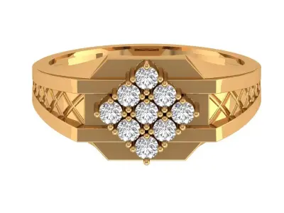 Gents Ring 3D print model shop