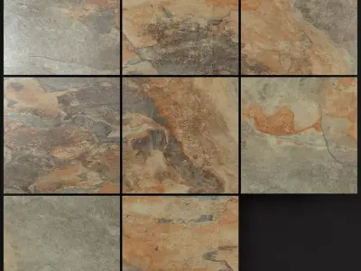 Yurtbay Seramik Key Stone Green 330x330 3D model