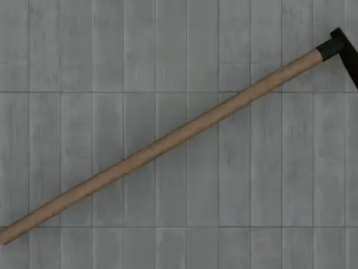 Low Poly Tools hammer Low-poly 3D model