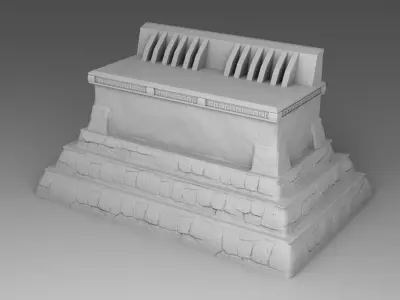 The pantheon of Maya 3D print model