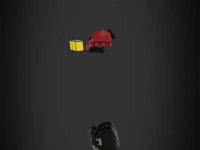 Overwatch Soldier-76 Armor and Accessories for Cosplay 3D print model