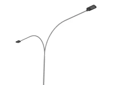 Lamp Post - Light Pole - Light Post - Street Light 07 3D model