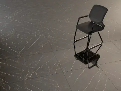 Emote Nero Amasanta Marble Gloss Tile 780 x 780 mm Texture Map Texture
