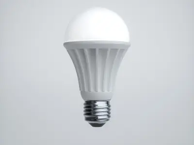 LED Lights Bulbs 3D Model Pack