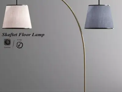 Skaftet Floor Lamp 3D model