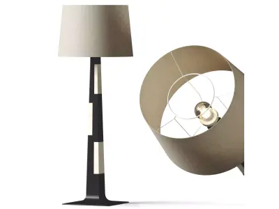 Alexander Lamont - Basilica Floor Lamp 3D model