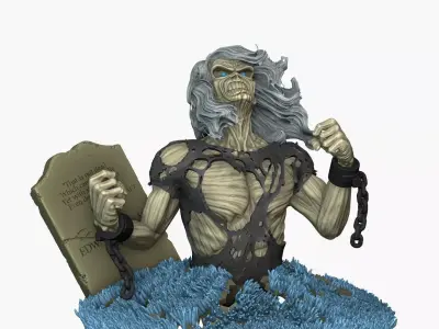 Eddie After Death 3D print model