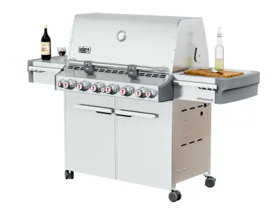 Weber Summit S-670 GBS gas grill 3D model