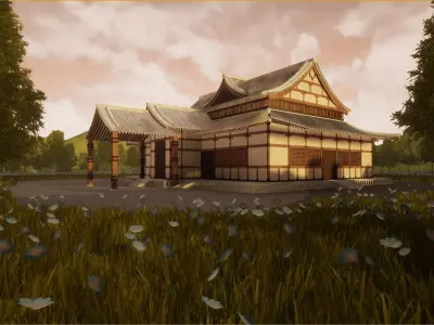 Japanese House 3D model