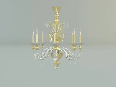 chandelier lighting 3d model 3D model