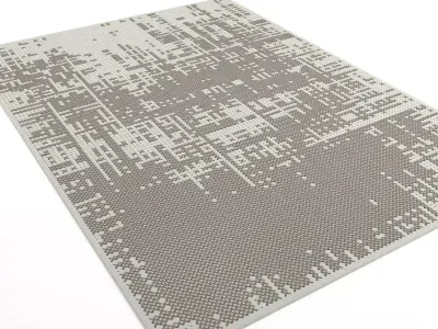 A abstract rug 3D model