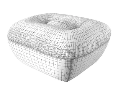 Bonnie Footstool 3D model