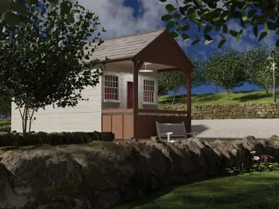 Cabin In The Woods 3D model