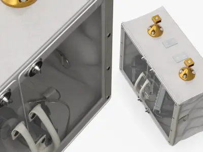  NASA Crew Lock Equipment Transport Bag Grey 