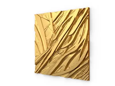 decor set ornament wall panel Printable 01 3D print model