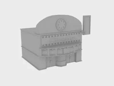  Cinema Cartoon 4  Low-poly 3D model