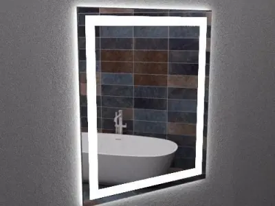 Illuminated Mirror 11 3D model